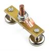 1PCS 110x35x65mm Double Welding Ground Clamp Sheet Metal Repair Machine Ground Wire Clip For Metal Poles Welding Repairing