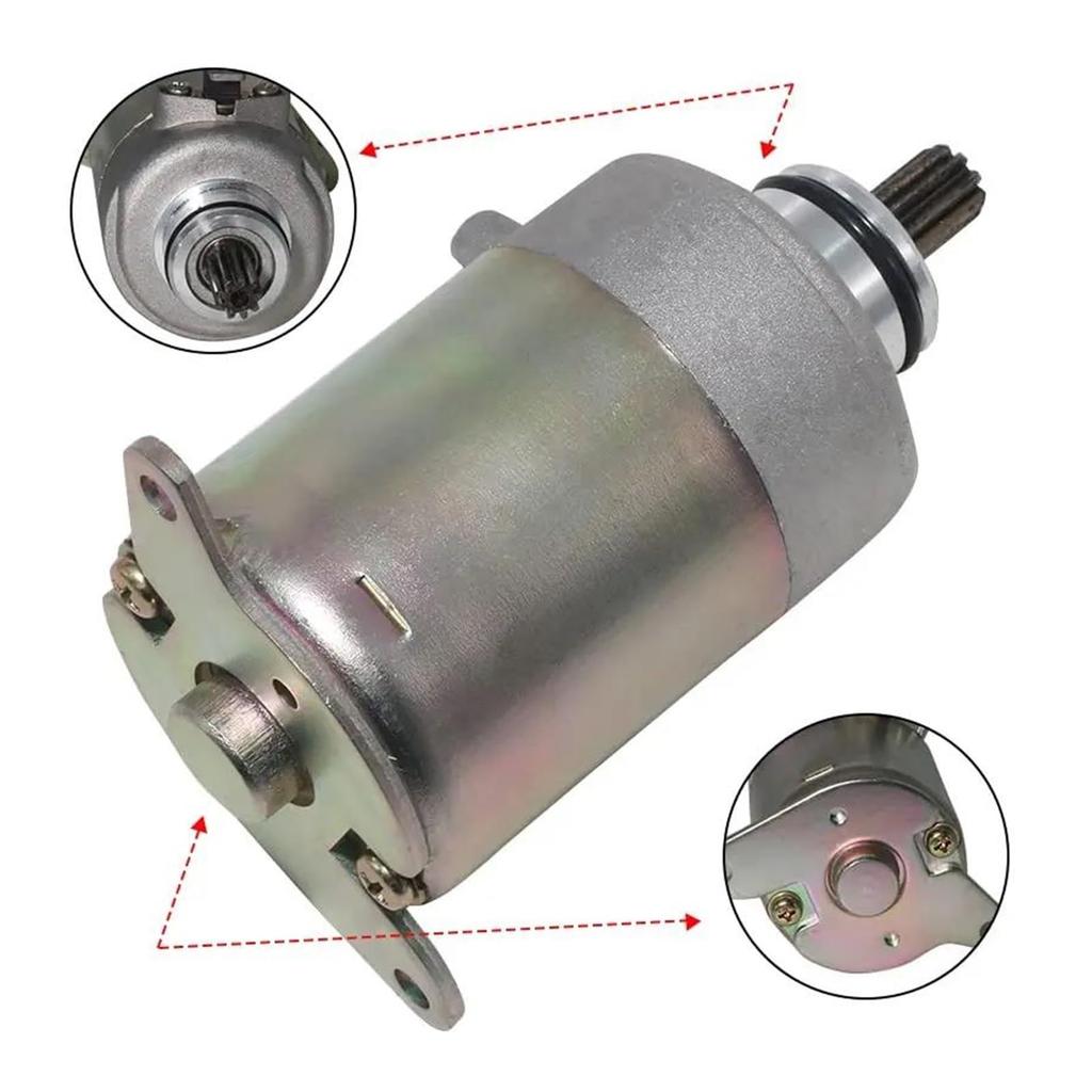 Starter Cell Motor for Kimco Amazing 8 125 4T Euro III for Kimco Agility