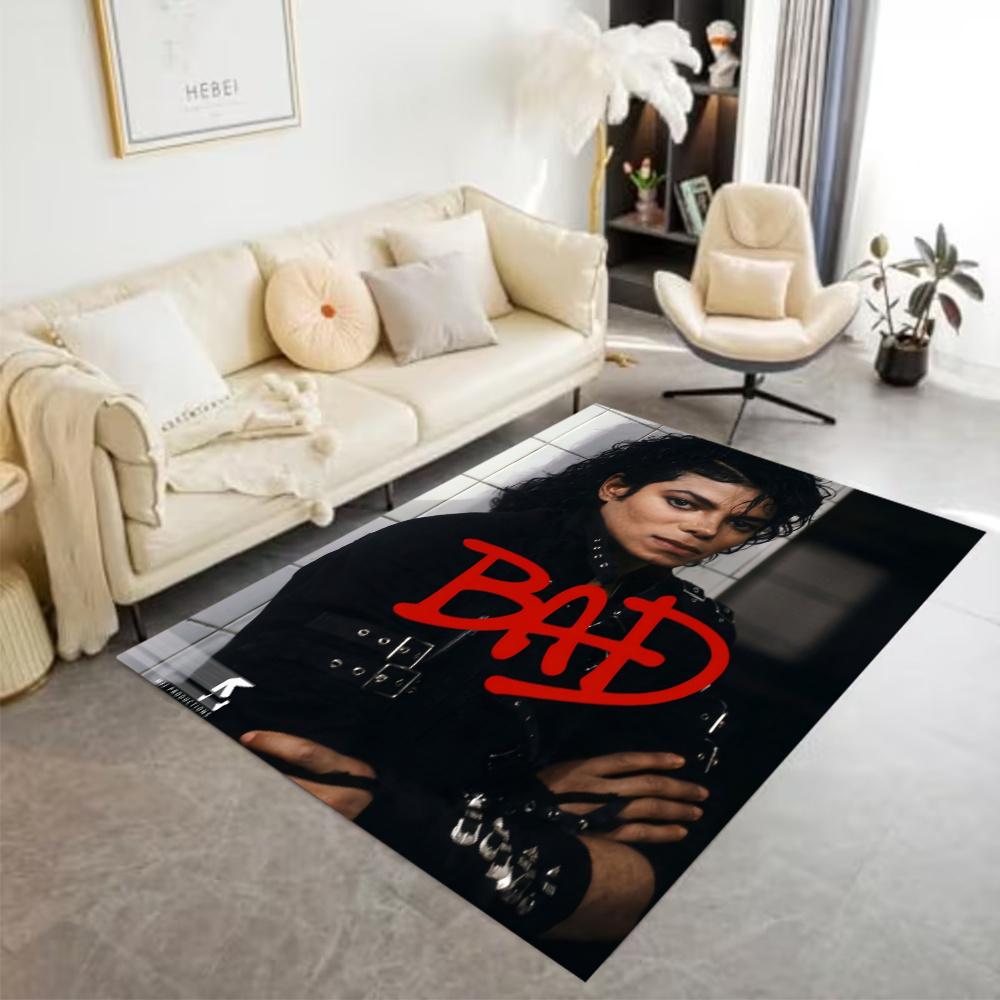 Michael Jackson Iconic Pose Floor Rug Office Rug Perfect For Kitchen Balcony Dining Room Playrooms Antislip Carpet Anime Office Decor