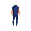 Nike Netherlands National Team Hooded Knit Sports Slim Fit Moisture-Wicking Comfortable Long Sleeve Pants Football Set Men Sportswear FJ2353-455