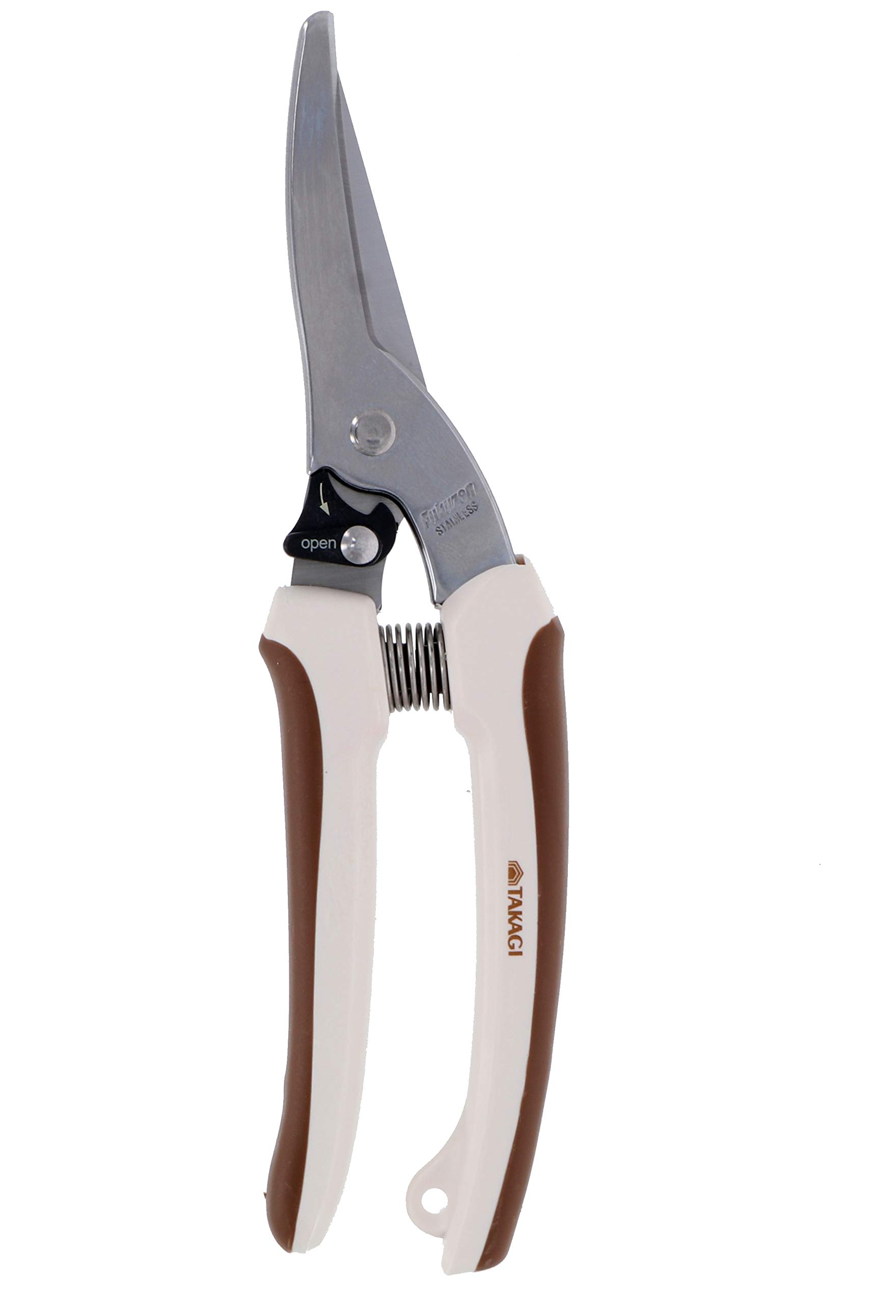 Takagi Stainless Steel Pruning 200mm R-Blade Shears,