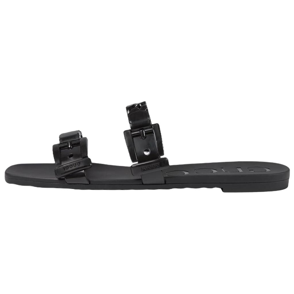 Gucci Rubber Sandals Women's 624731 J8700 1000