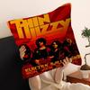 Rock Band T-Thin LizzyS Movie Cushion Cover Pillowcase Upholstery Sofa Throw Pillow Home Decor Pillowcas