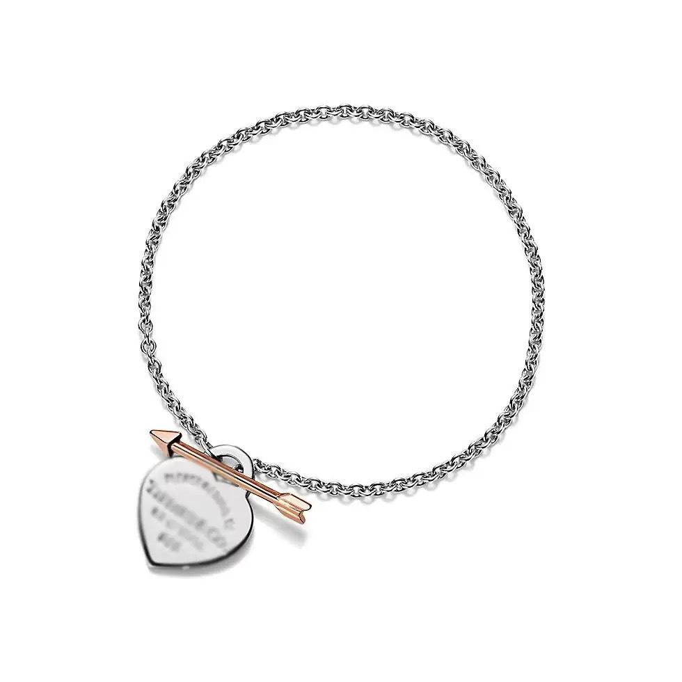T-Familie Herzförmiges Emaille-Armband: Blaue, Rote, Rosa Herzen, Liebes-Rosenkranz, Runde Perlenkette - Perfektes Valentinstagsgeschenk für Freundin.