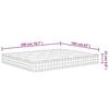 VidaXL Pocket Spring Mattress Medium Firmness 160x200 Cm 3206419