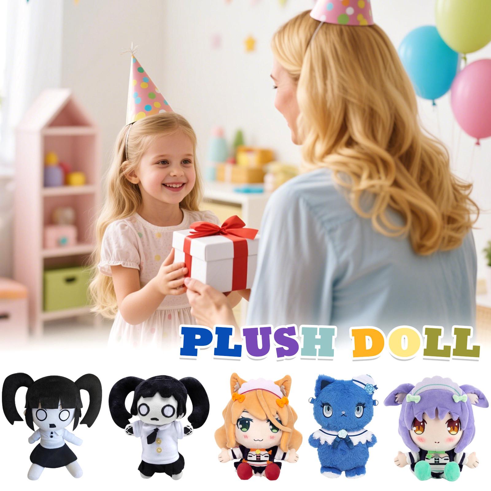 

Плюшевая кукла, игрушка в подарок, мультяшный стиль, детская тряпичная кукла, детская подарочная подушка One Size