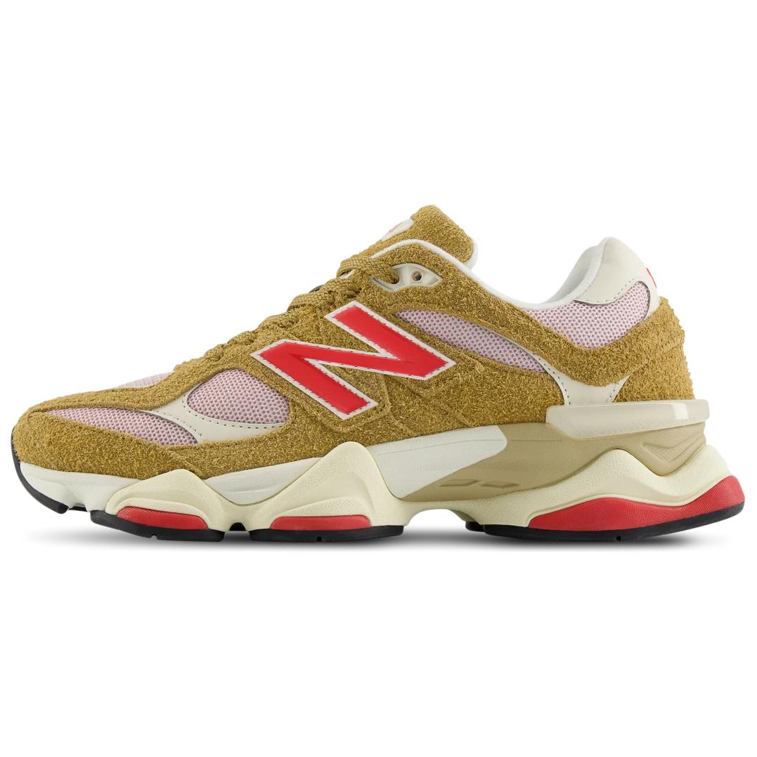 

New Balance 9060 Great Plains Настоящий красный Унисекс Кроссовки Загар Сумеречная дымка U9060GEA 37.5