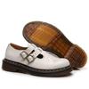 Lei Yu Mary Jane Shoes Genuine Leather Low-top Small Leather Shoes Women's Fashion British Student Casual Shoes