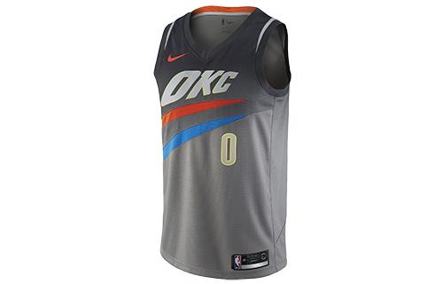 

Nike Swingman Russell Westbrook City Edition Jersey Basketball Jersey Men s Dark Steel Gray 912134-040 M