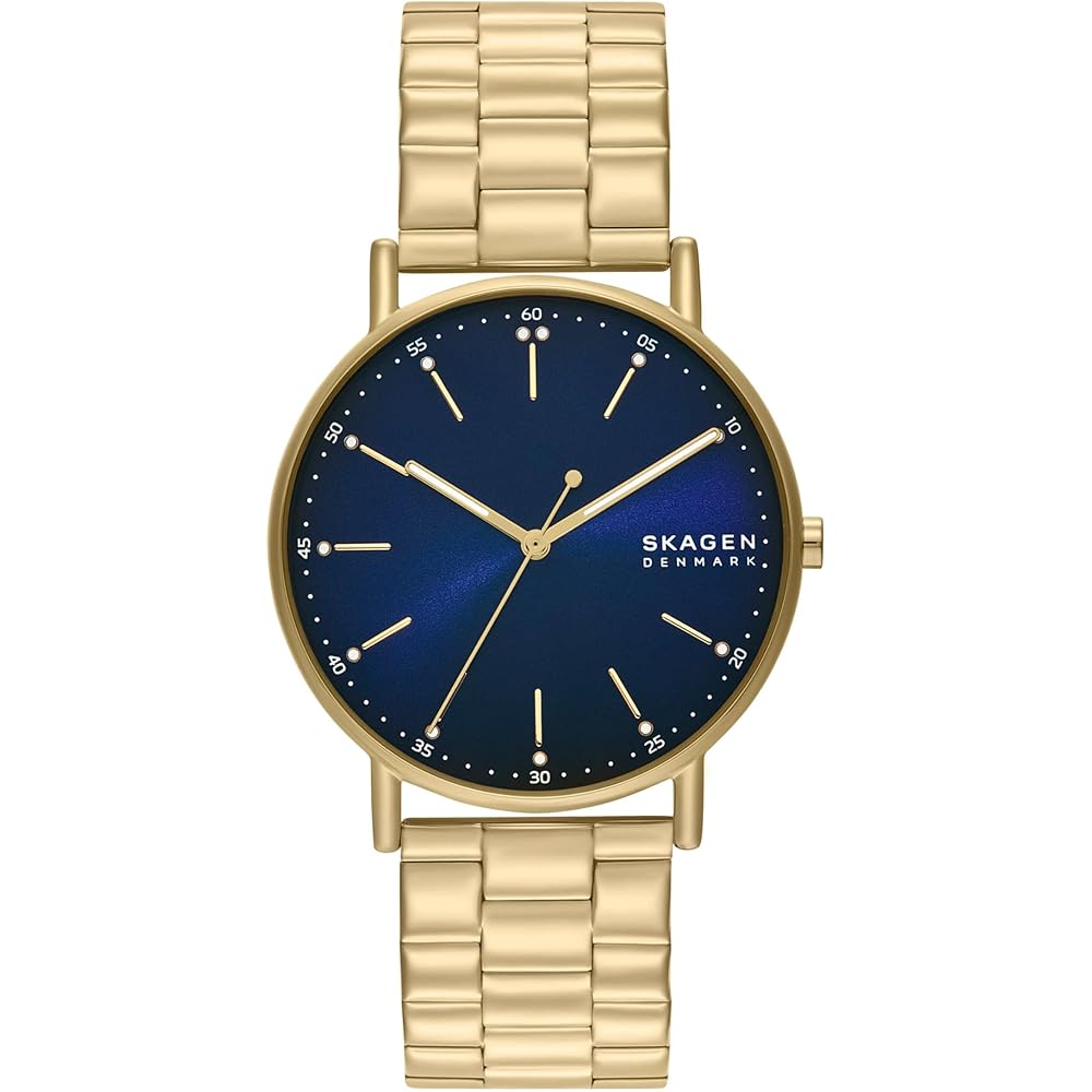 Skagen Signatur SKW6945 Men s Watch Gold Stainless Steel 40mm Water Resistant