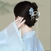 Butterfly Tassel Women Hair Accessories Flower Hair Clip Metal Hair Claw Korean Style Hair Clip