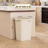 30L Kitchen Square Open-Top Trash Cans (5-Pack)