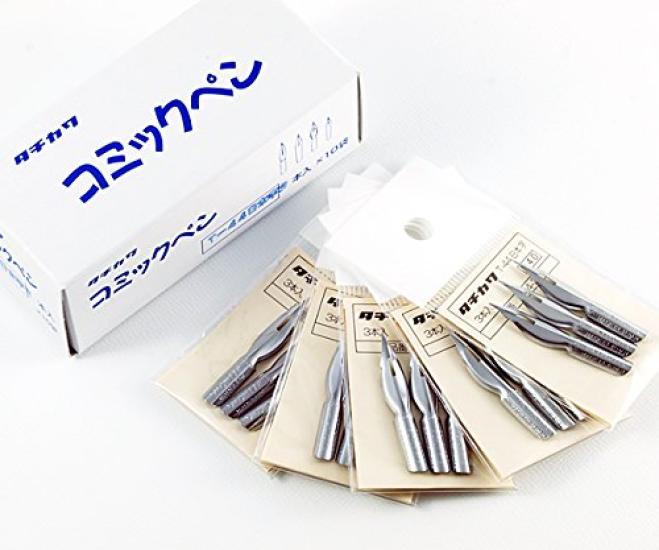 Tachikawa Pin Comic Pen Japanese Characters (Bulk Purchase) T-44 3-Pack T44-3 [x10]
