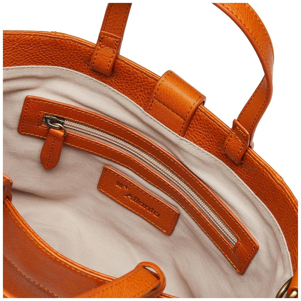 Peaks Peak Women's Cowhide Tote Bag YT-3900CM, Camel