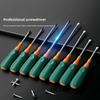 Industrial Non-slip Screwdriver Phillips & Flat Head High Torque Screwdriver Household Hardware Maintenance Tool