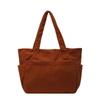 Japanese Style Large-Capacity Canvas Crossbody Bag - Casual Tote & Commuter Shoulder Handbag