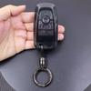 Transparent Black for Ford Edge Fusion Mustang Explorer F150 F250 F350 Ecosport 3 4 5 Button Remote Key Case Cover Fob Holder
