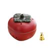 Ceramic fruit shaped incense burners and portable gourd incense burners, meditation yoga home decoration incense burners