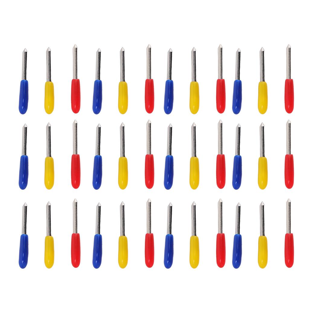 60Pcs Blades Replacement Incisive 30 45 60 Degree High Hardness Replace Blades With 3 Storage Box