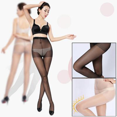 1Pc Ultra-Thin Transparent Velvet Seamless Pantyhose Anti-Stripping Silk Free Cut High Waist