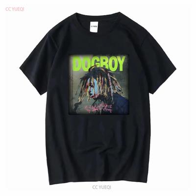 DOG BOY Album ZillaKami Czarny Wszystkie Rozmiary Koszulka KH790 długi rękaw vintage wypłukany top do noszenia na co dzień męska moda grafika