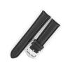 Litchi Pattern Soft Leather Watch Band Bracelet 18mm 19mm 20mm 22mm Cowhide Watchband Replacement Wrist Straps Accessories