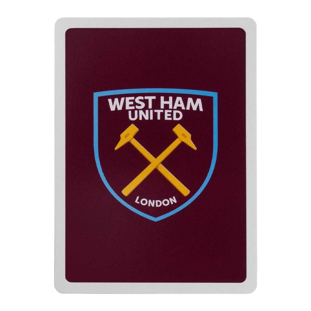 West Ham United FC Crest Playing Card Deck
