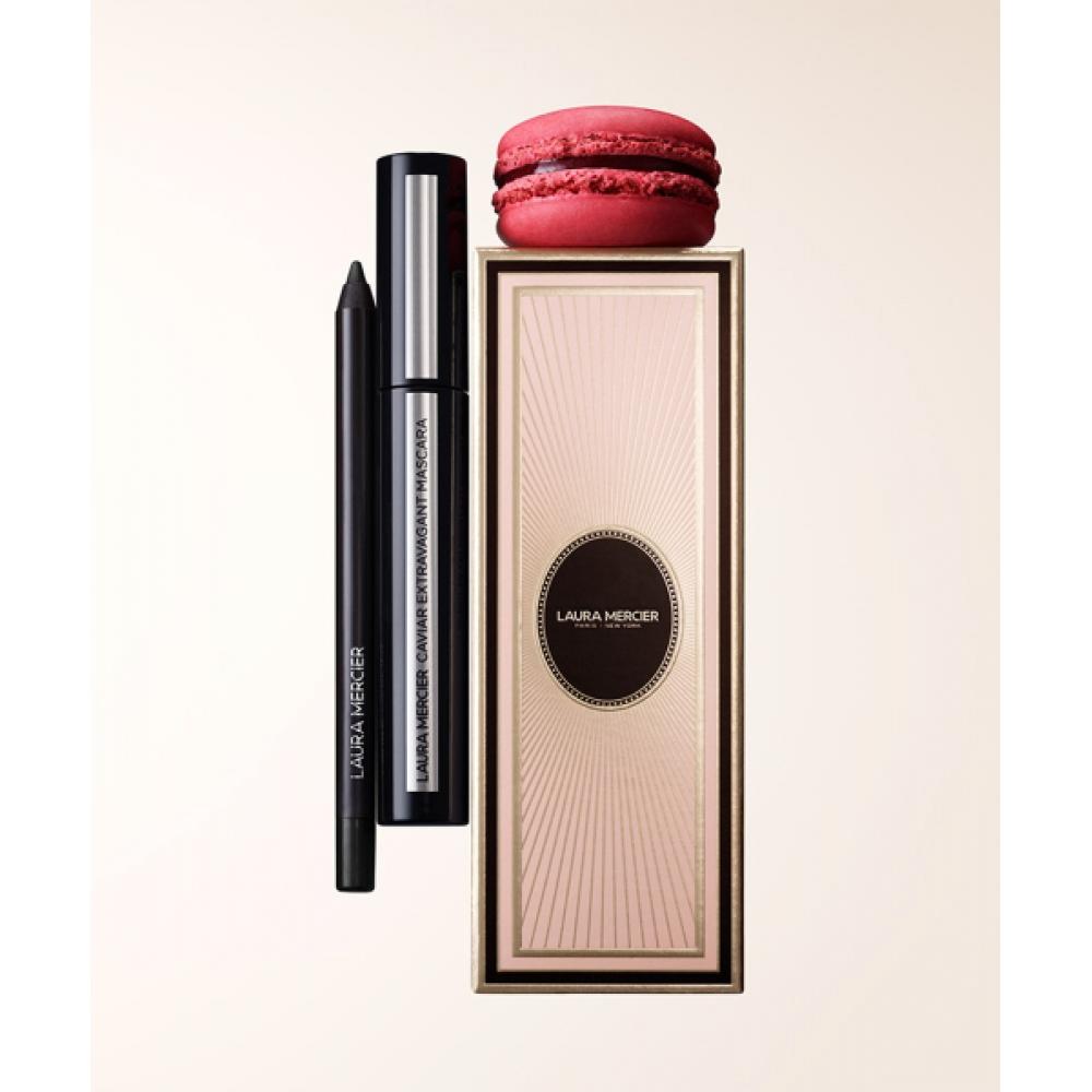 

Laura Mercier [25 Holiday] Caviar Cravings Eye Essentials Eye Liner Mascara SET/F