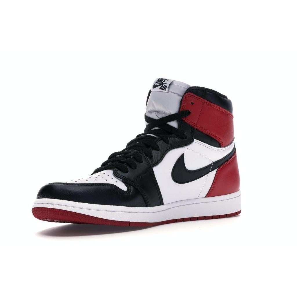Air Jordan 1 Retro High OG Black Toe 2016 Men Sneakers White White-Varsity-Red 555088-125