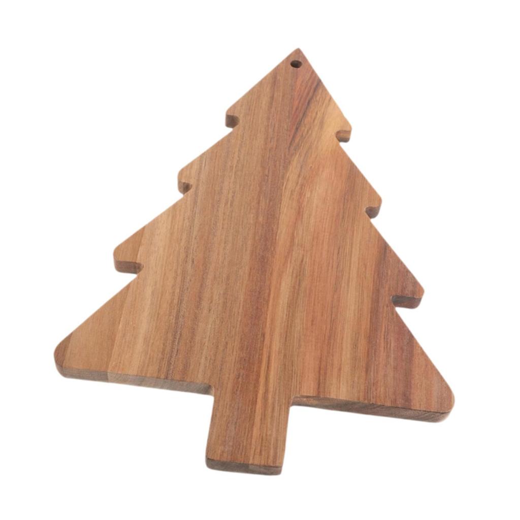 Xmas Tree Serving Board, Dessert Candy Dish, Fruit Tray, Kitchen Cutting Chopping Board for Wedding,