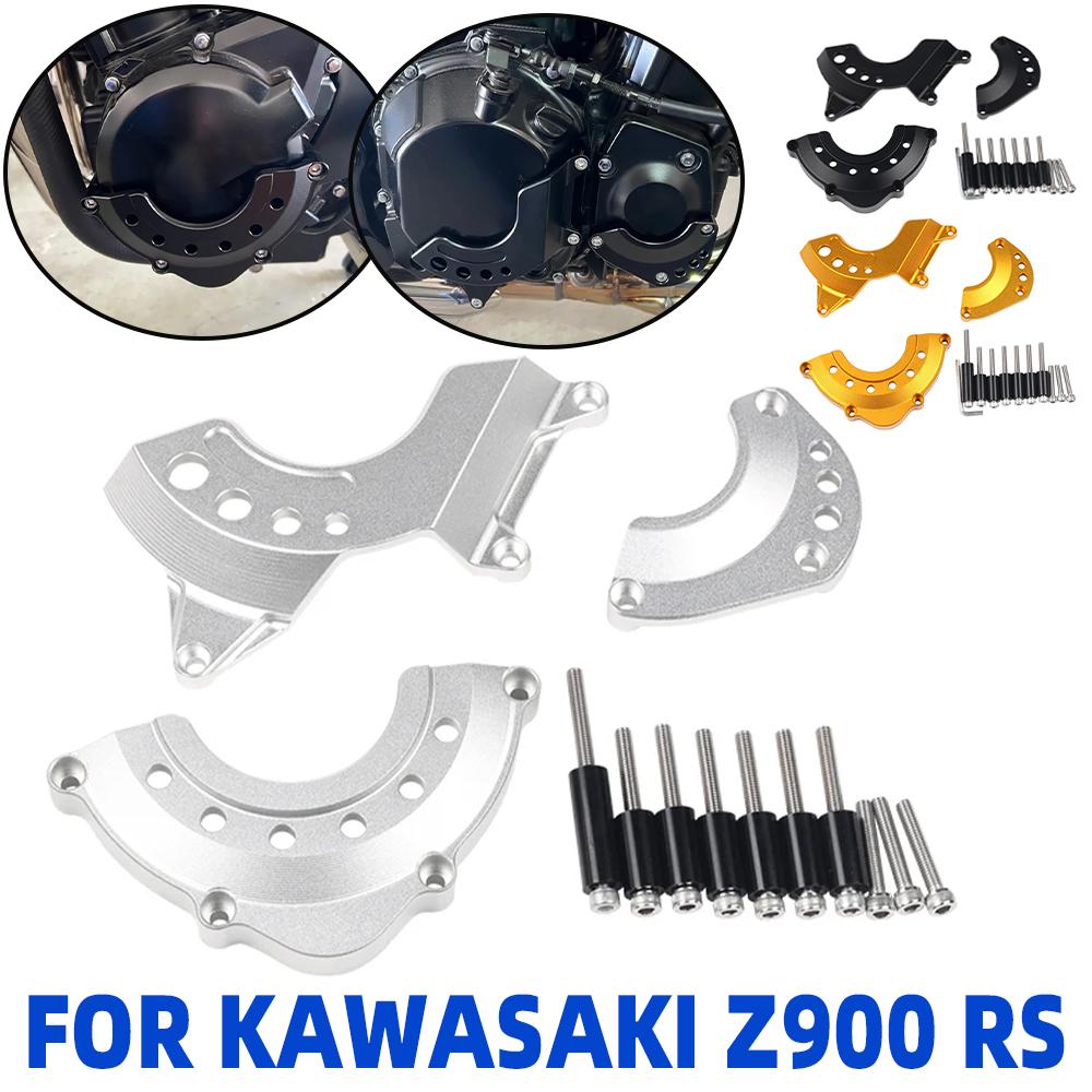 Engine Guard Cover For Kawasaki Z900RS 2018-2023 Fairing Frame Slider Crash Pad Stator Protector for Z 900 RS Cafe Accessories