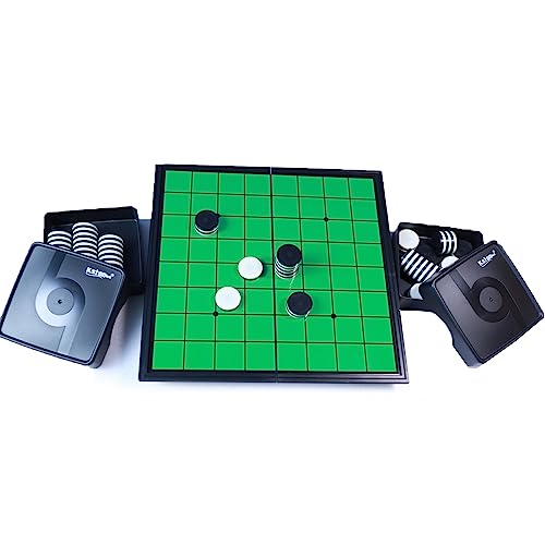 Kstarplus Reversi Magnetic Folding Board [Open: 250 X 245 Mm] [Complies with Toy Safety Standard ST-2016] Includes Japanese Instructions, Compact Stor
