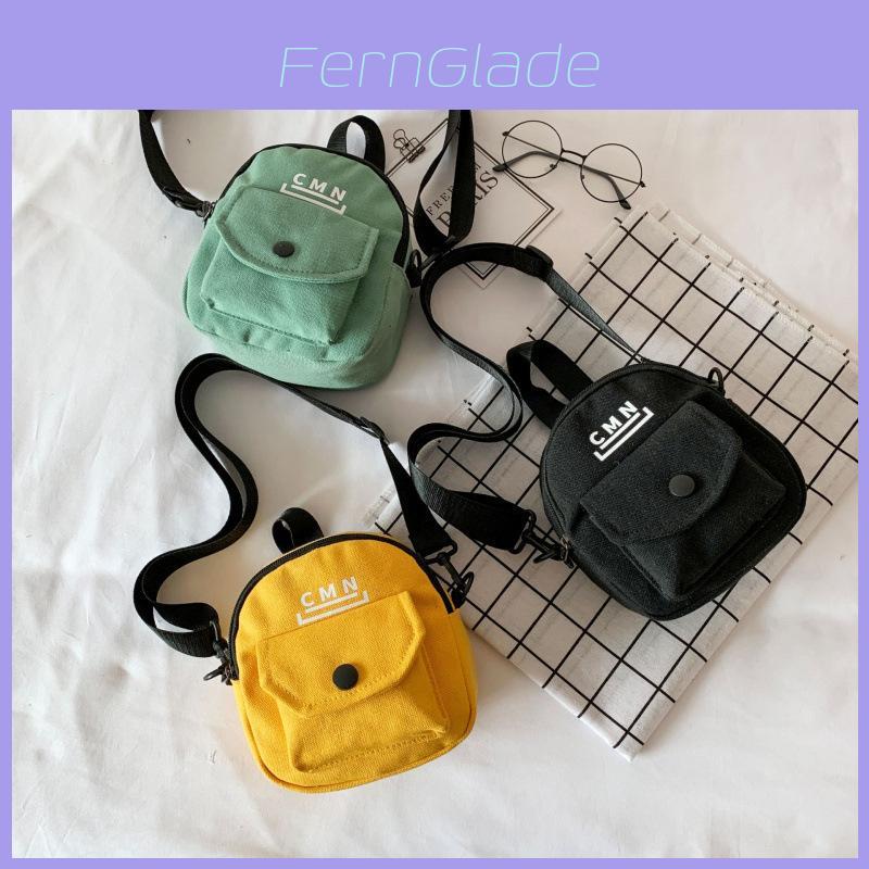 Canvas Bag For Women With Print Design And Zipper Closure For Daily Use
