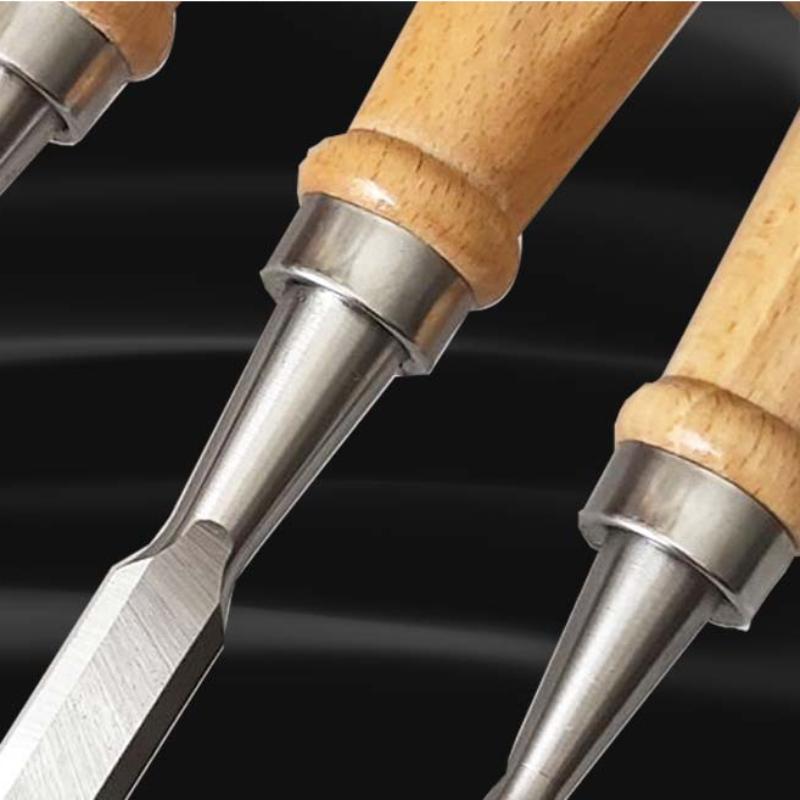 Carpentry Chisel Professional Joinery Half Gouge Flat Woodworking Sculpture Tool Wood Carving Chisels Set Woodcut Carving Knife