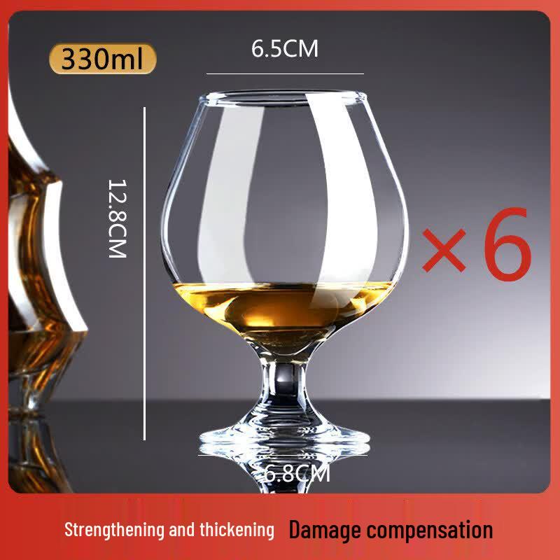ZISIZ Crystal Brandy & Whiskey Glass