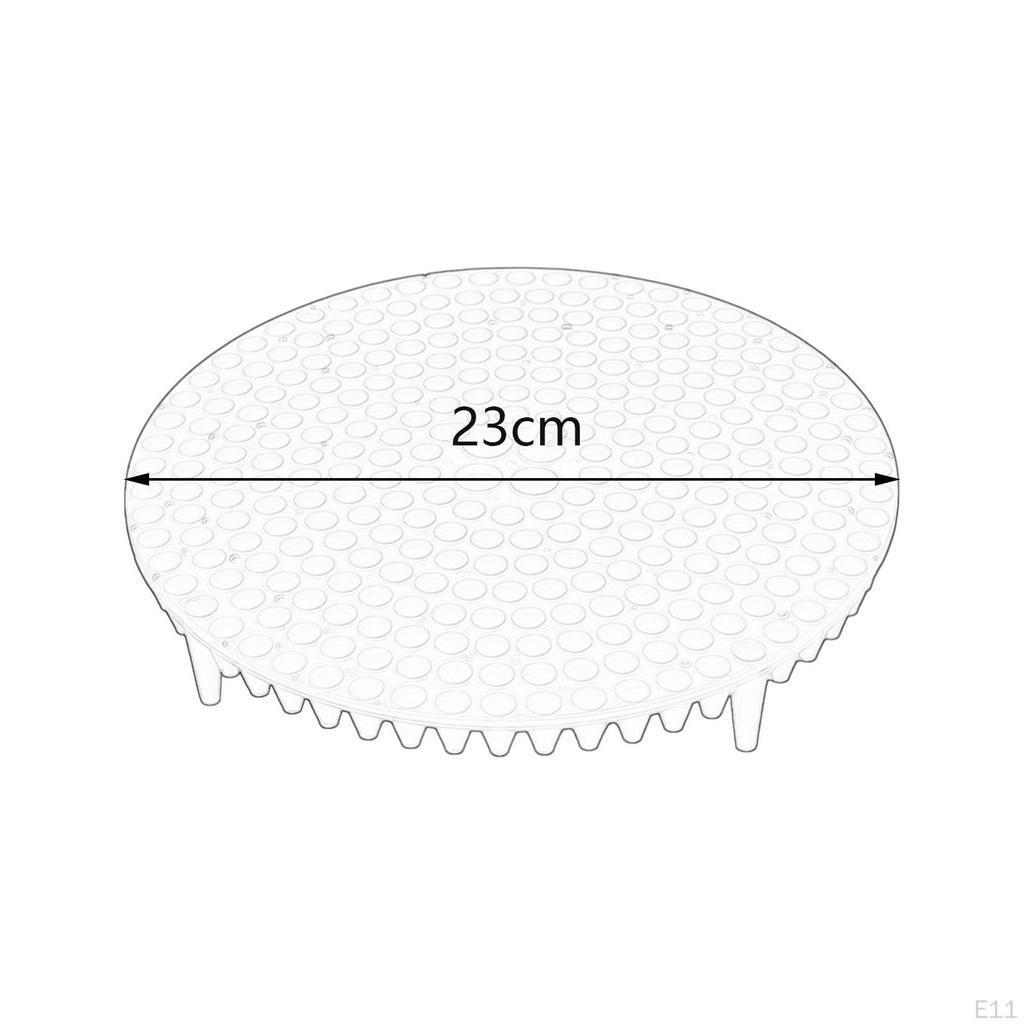 Automotive Bucket Insert Auto Detailing Tools Easy To Use Portable 9.06inch Detachable Cleaning