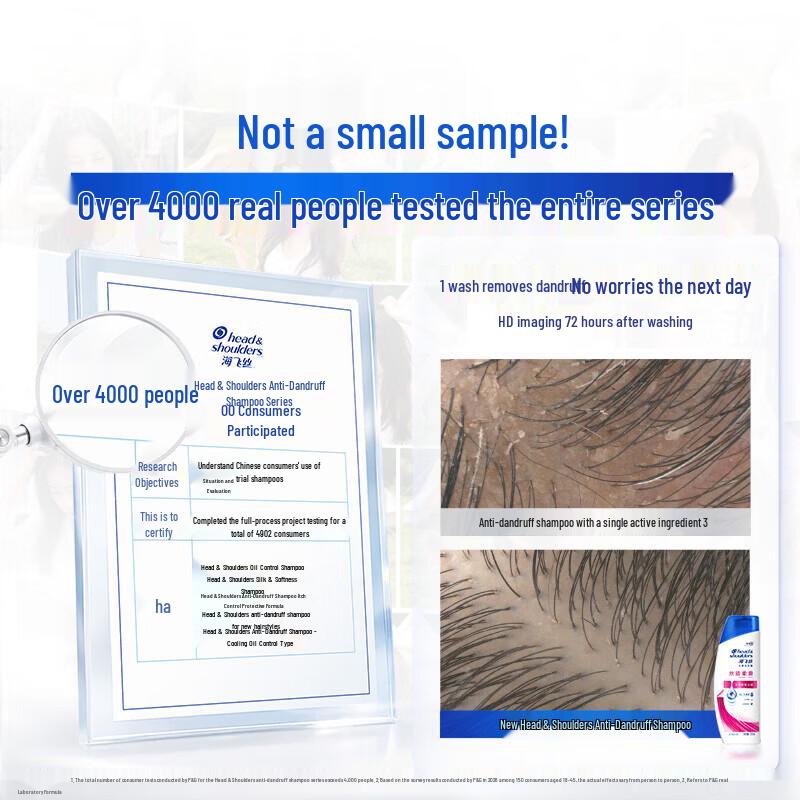 Head & Shoulders Anti-Dandruff Silky Smooth Shampoo Twin Pack