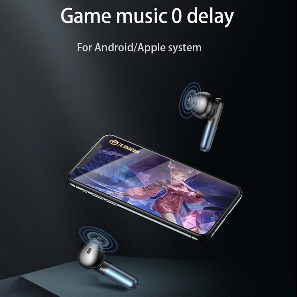 Wireless Earphone J28 TWS LED Display Bluetooth Earbuds Noise Reduction Headset HIFI Stereo Low Latency Waterproof Mic Headphone