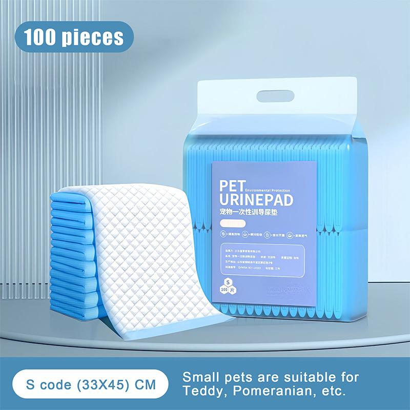 20/40/50/100er-Pack Ultra-Saugfähige Haustier-Windelunterlagen für Hunde & Katzen Geruchskontrolle Welpen-Urinpads Einweg-Katzentoilette-Lösungen