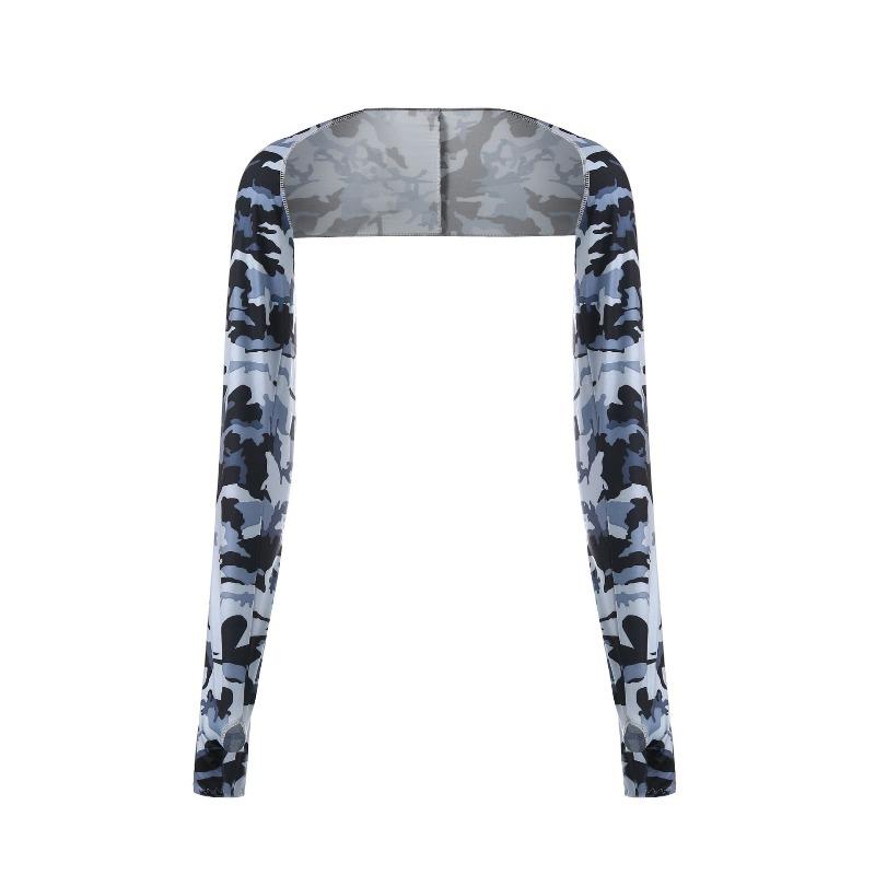 Outdoor golf sports shawl summer thin driving neck sunscreen one-piece shoulder sleeve cycling sunshade sleeve