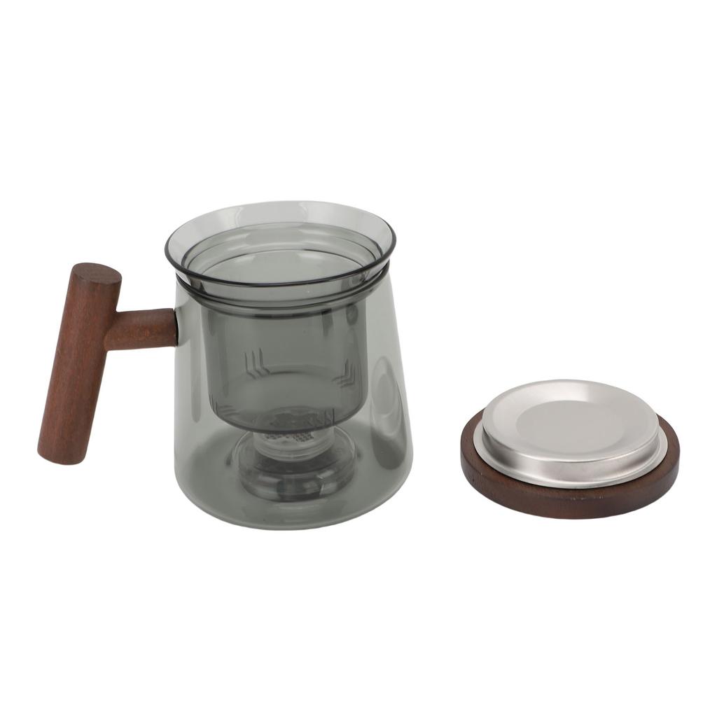 500ml Hydrogen Teapot Proton Membrane Anode Coating Hydrogen Water Generator Water Separation Glass Teapot 6000-8000ppb Easy To Clean