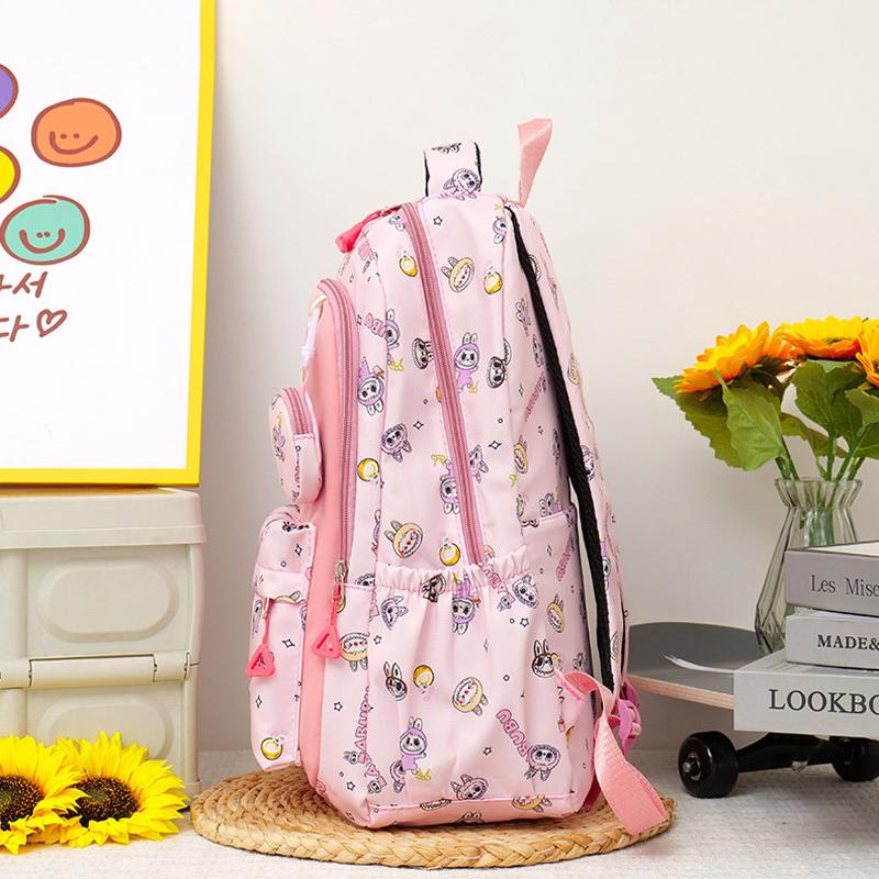 Batoh LABUBU Školní taška Volnočasový batoh Dětská taška Batoh pro základní školu LABUBU Dívčí Chlapecký školní batoh 6 barev