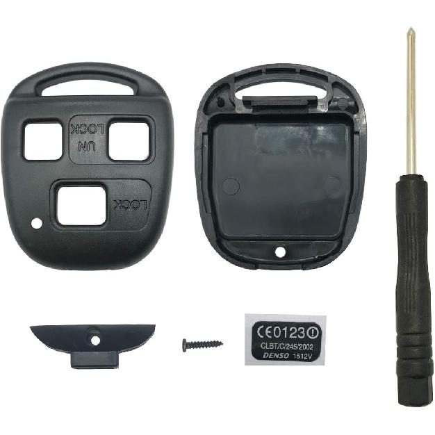 Keyless Entry Remote Control Replacement Key Fob Cover Case Fit for Lexus ES GS GX Is LS LX RX SC IS300 IS330 ES300 ES330 RX300 RX330 RX350 LX470