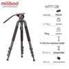 Miliboo Portable Carbon Fiber Tripod with Hydraulic Head