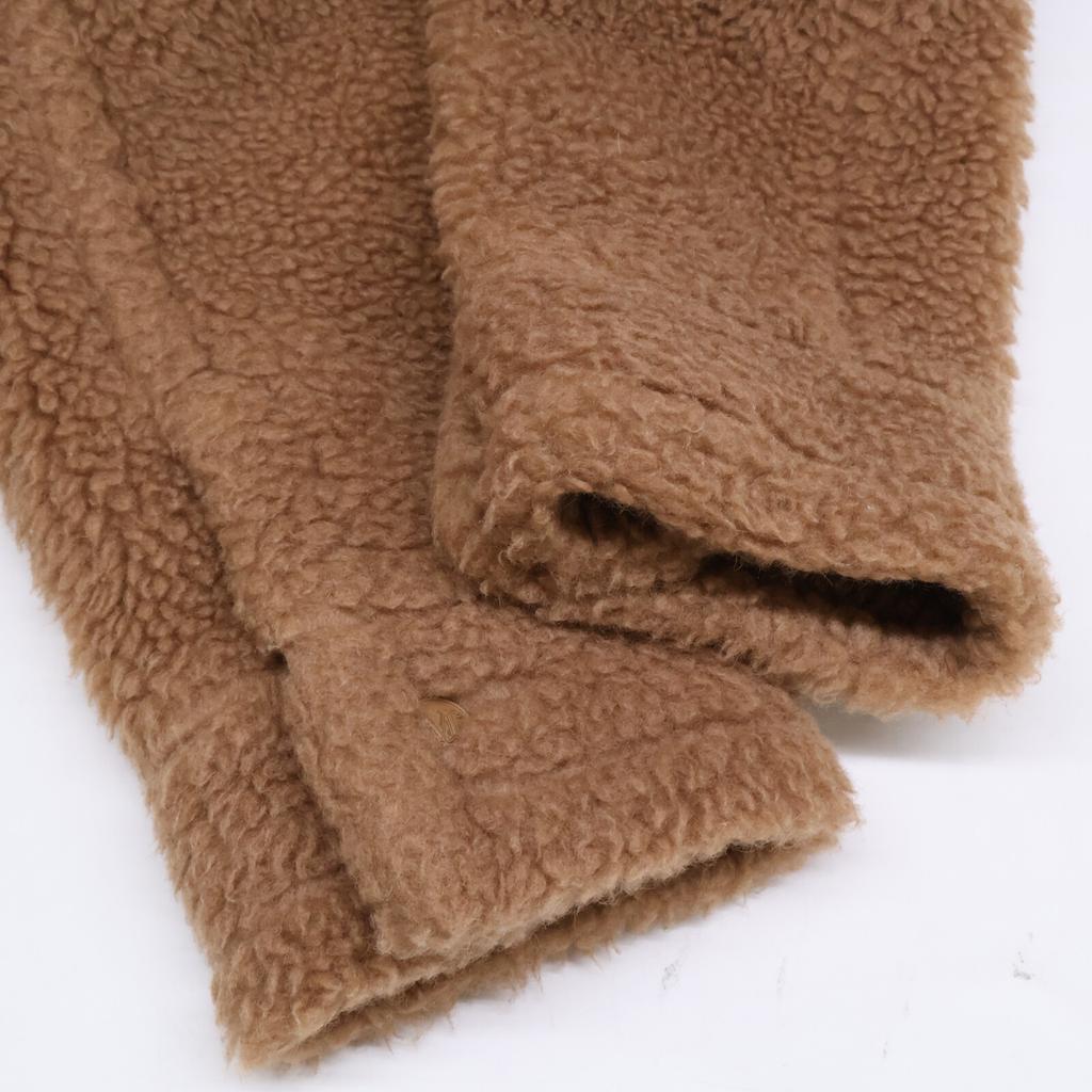 Max Mara Boa Teddy Bear Short Jacket Jacket 38 BrownUsed