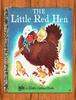Tin SignLittle Red Hen Book Chicken Story Golden Book Cabin Wall Decor Poster Metal Sign Poster Sign TinSignEUa