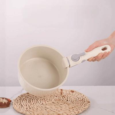 Anti-Scalding Detachable Pan Handle Knob-style Buckle Ergonomic Pot Replacement Clip Handle Heat-resistant Pot Hand Grip