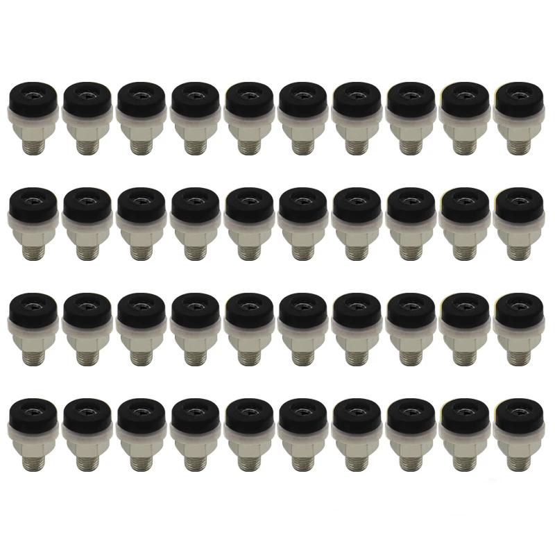 40pcs 2mm Banana Plug Socket Binding Post Nut Banana Plug Jack Electrical Connector Terminal Test Hole DIY Parts