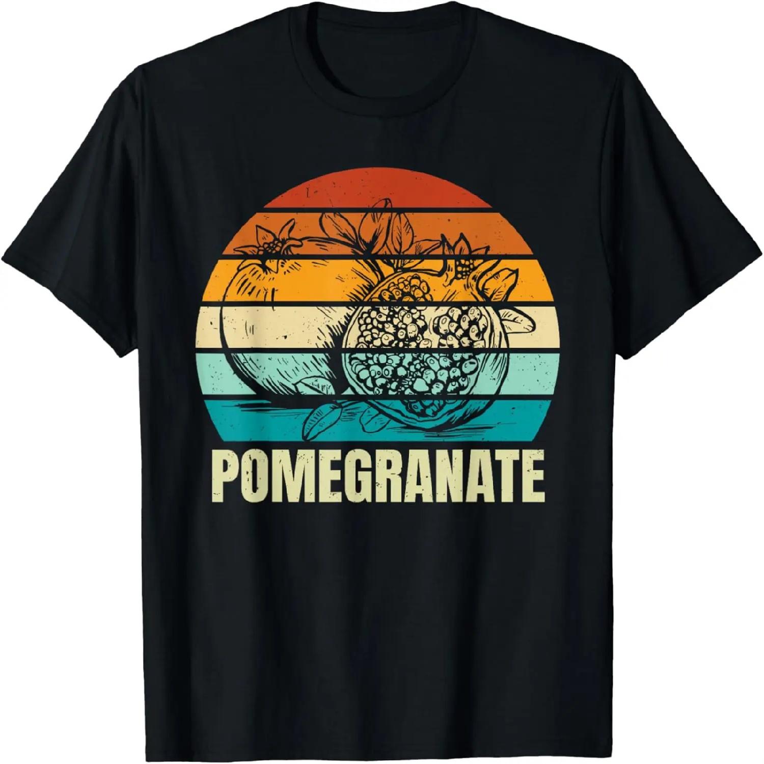 Retro Pomegranate T-Shirt XXXXXL разноцветный
