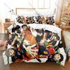 Cool Kuroo Tetsuro Kenma Kozume Cat Logo Nekoma Uniform Volleyball Court Duvet Cover + 2 Pillowcases Sports Anime Bed Linen